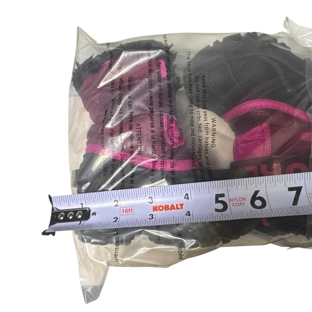 Sorel toddler Snow Commander Kids Snow Boot black/Groovy Pink US 5
